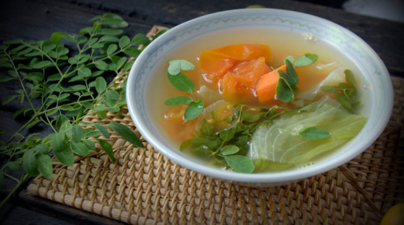 Các món ăn từ chùm ngây