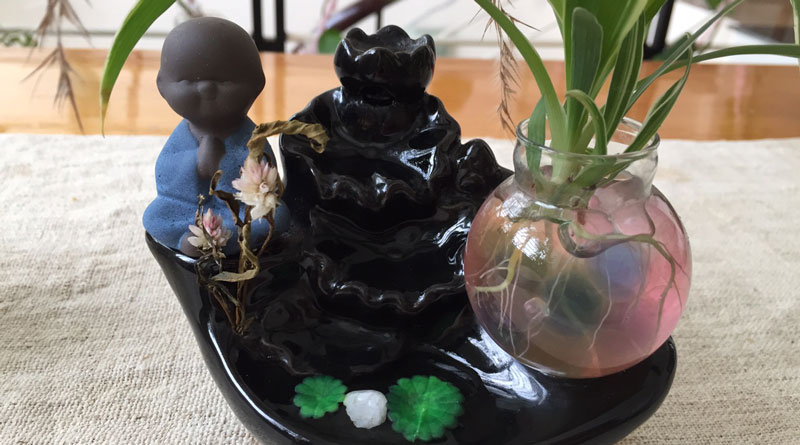 Thác khói trầm hương