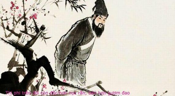 Tiếng thị phi trên đời độc hơn nọc rắn, bén hơn gươm đao