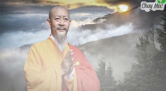 Lão thiền sư với ánh mắt trầm tư, đôn hâụ và đượm màu thông cảm với hoàn cảnh của người hành khất